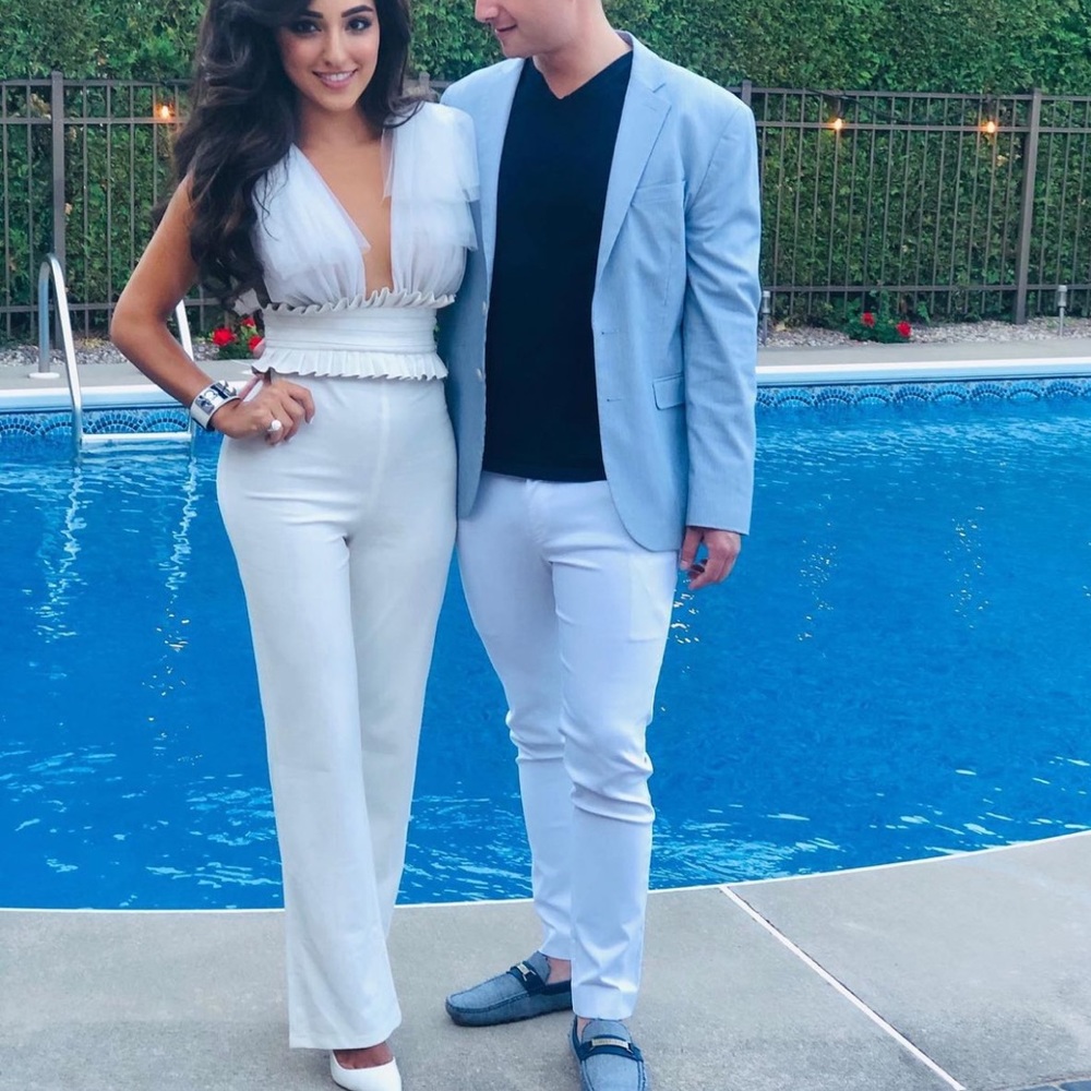 White jumpsuit